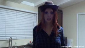 Wife Spanks You in Skimpy Costume