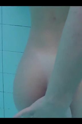 Horny, Swimming Naked in the Pool.