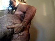 Fisted in morning sunlight: I'm starting the day off with fisting and MASSIVE hands free orgasm