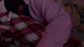 Married Slut Desperately Hides Her Face While Giving Sloppy Head on Camera to Keep Her Affair Secret