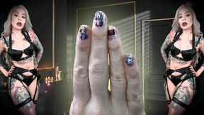 Ahegao Nails Cum Slut Training - JOI , CEI , ASMR