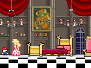 Mario XXX Princess Peach Night Sex
