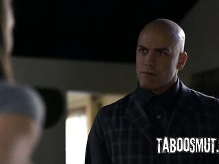 Brunette hair Stepdaughter Spanked And Analed By Stepdad