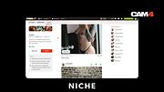 Matty Mila Extreme Closeup Dildo Profond Fuck Cul Rond & Chatte Serrée de Derrière