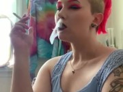 Just smoking