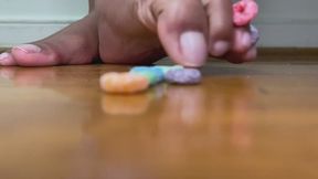 Crushing Cereal with Toes