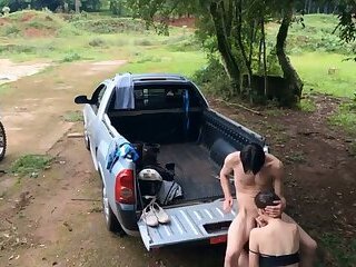 Camera Caught Young People Having Sex on the Alien Encounter Track.