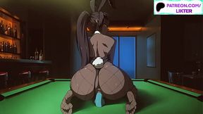 CYTE BIG ASS BUNNY GIRL DILDO RIDE HENTAI ANIMATION
