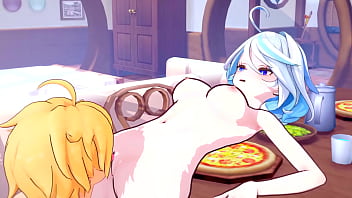 Furina vacation sex - pussy licking and sex - genshin impact hentai fuck