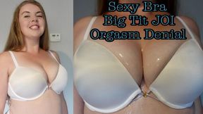 Sexy Bra Big Tit JOI Orgasm Denial