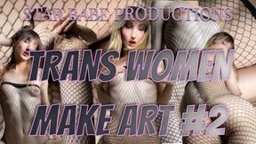 Trans Stripper Fishnet Ass Shake & Tease
