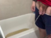 dad pissing