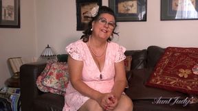 Auntjudys - a Naughty Interview with Chubby Mature 60yo Ruby Roselips