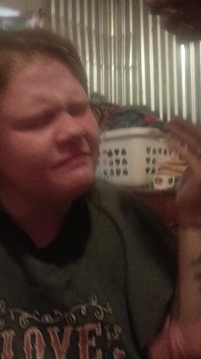 Anisleigh Williams Training to Deep Throat