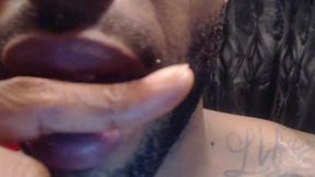 Brian Sucks His Finger with His Tongue