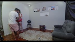 Nasty Class Ends in a Threesome: Pounding the Thick Blonde Trans Girl