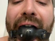 Rex Mathews Gagged and Drooling