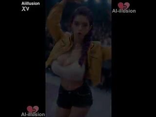 Rumi@(K-Pop Demon Hunters) peculiar performance two (AI-generated) (No live-action) (NSFW) (fully voice)