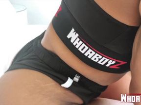 Big booty ebony girl get fuck by a bbc