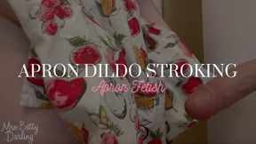 Vintage Housewife Apron Fetish Dildo Masturbation