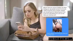 Claire's cheating boyfriend gets a special delivery