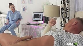 Scarlet Louise - Gilf Nurse Creampie Suprise