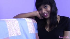 ”Kinky Ebony Tart Sucking Fake Penis Like A Real Prick”