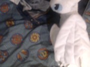 White Furry Plush
