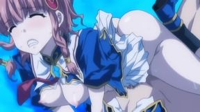 Grimoire Of The Divine Comedy 1 - Tentacle Monster Bangs Teen 18+ In All Holes In Library