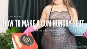 Step-Mommy's Jerk Off and Cum Eating Instructions