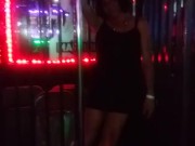 TS Traci Ann pole swing EyzWideShut swinger club Tampa