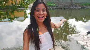 Slim Model Karin Torres Enjoys Getting Naked Outdoors for Erotic Adventure