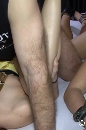 Deepthroat Orgy with Eve Gagging &amp; Lea Blow