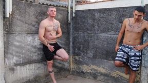 carmona e cobra batendo uma cheio de tesao