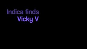 Indica finds Vicky V Bound and Gagged