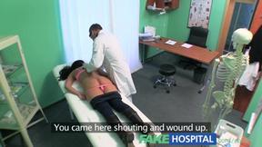 ”Tempting Blonde Seduced by Naughty Doc”