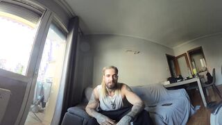 From the Beach to Bare Cowers Facesit POINT OF VIEW and edging on the bed (TOTAL) 180VR 8K Version Available