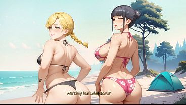Two Huge Sexy Ass Wife &amp_ Her Friend - I Love Your Wife (part 04) Developed By VelniDokra - 3D Porn Game
