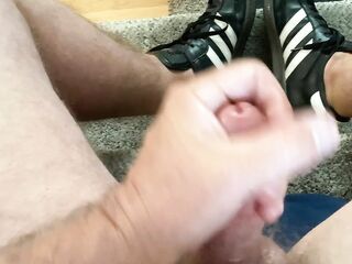 Lascivious and watching buttfucking porn