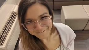Nerdy ts came down for a quickie POV