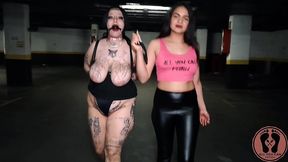 public parking disgrace humiliation