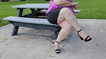 The stranger put his hand under my skirt and and started touching my pussy - BBW SSBBW creampie pussy, fucking BBW, licking BBW pussy, big fat ass, fat pussy, pussy eating, big cum load, big butt, pov
