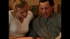 A Hot Young Blonde Who Prefers Mature Cock Inside Her