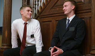 Elder Dean, Elder Herring, and Bishop Davies: Sneaky Companions