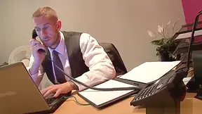 English Jocks Go All Gay In The Office