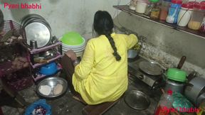 Big tits sister-in-law's doggy style ass fucking, cock sucked Hindi audio