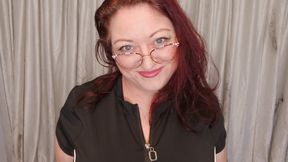 Busty Lunch break lap dance ASS worship