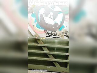 PUBLIC OUTSIDE SOLO FEMALE BIKE TRAIL NYC CAUGHT