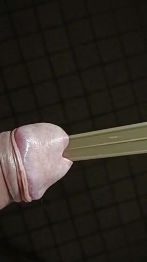 Powerful moment from "playing king arthur with excalibur sword horizontally in my cock"