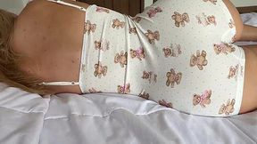 Hot Stepmom Ends Up Sharing Hotel Room with StepSon and Takes His Dick Like a Champ